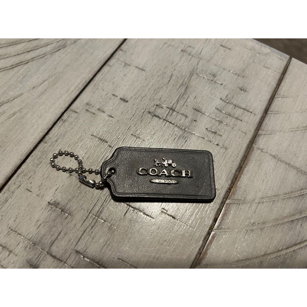 Coach Black Hangtag NWOT